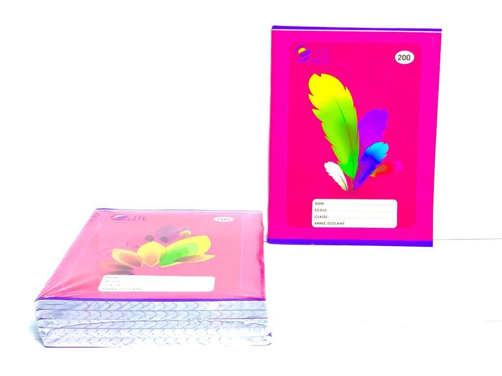 Cahier ELITE Rose 200p